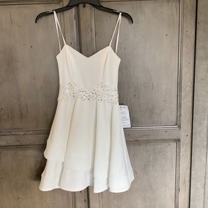 white formal dress